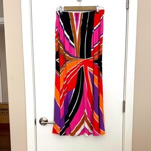 Authentic Emilio Pucci Women's Maxi Skirt Medium
